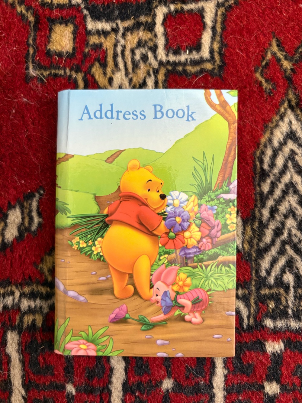 Vintage nwot Mini Winnie The Pooh Address Book
